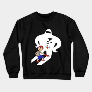 Ness and Buzz Buzz vs Starman Jr Crewneck Sweatshirt